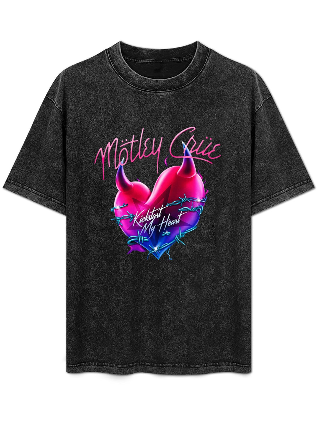 Mötley Crüe Kickstart My Heart Graphic T-Shirt
