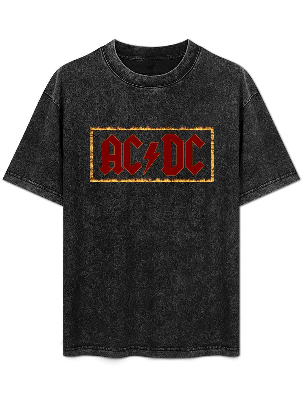 AC/DC Classic Logo Frame Graphic T-Shirt