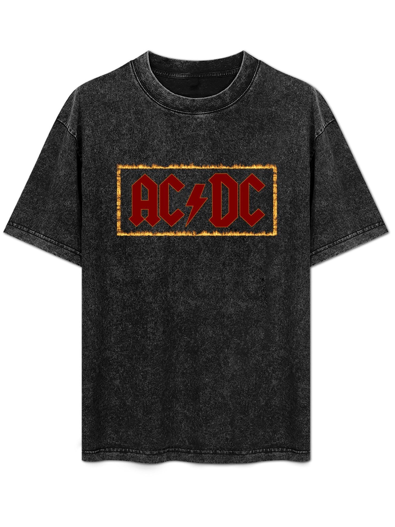 AC/DC Classic Logo Frame Graphic T-Shirt