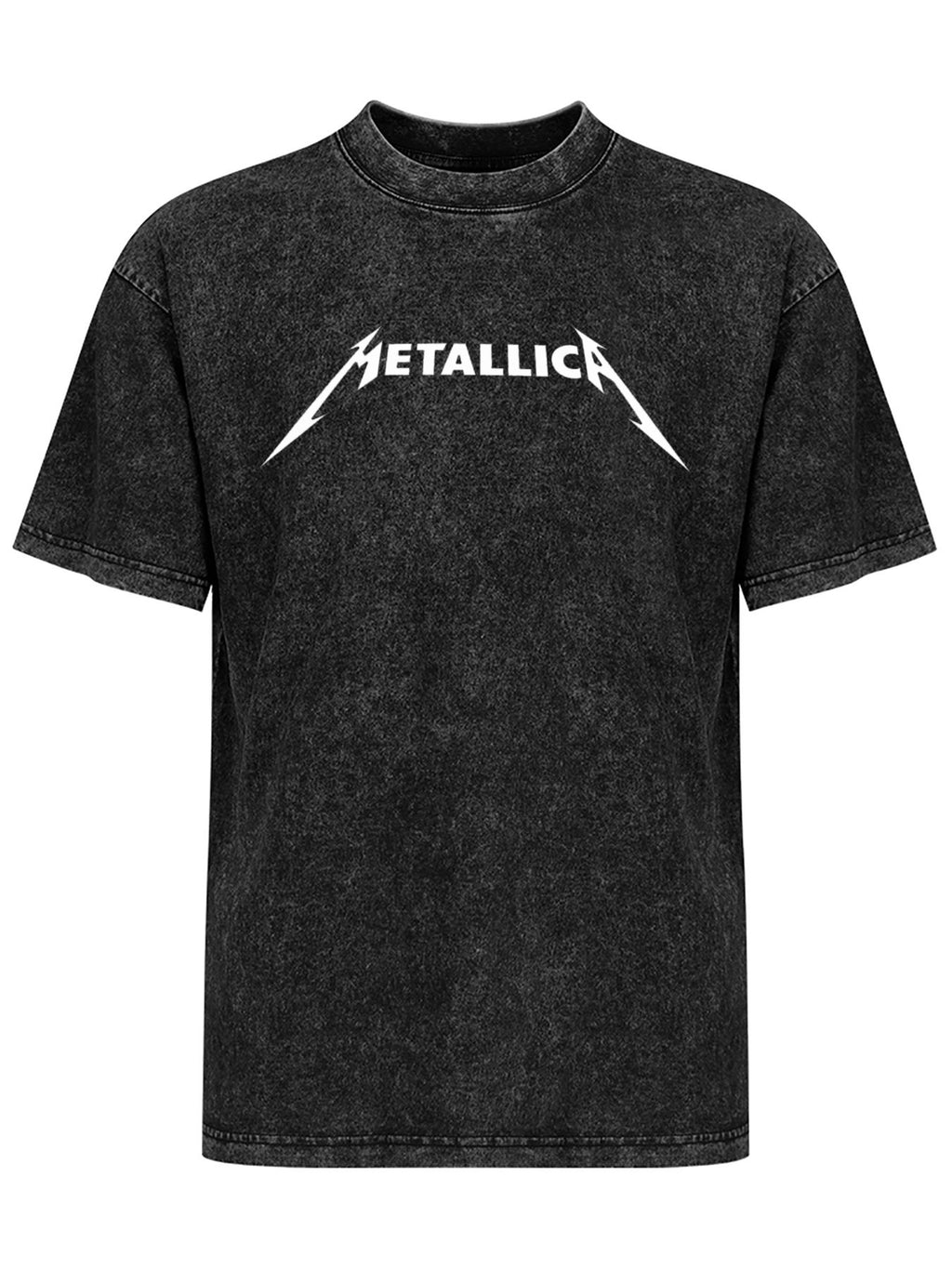 Metallica Classic White Logo Graphic T-Shirt