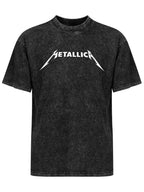 Metallica Classic White Logo Graphic T-Shirt