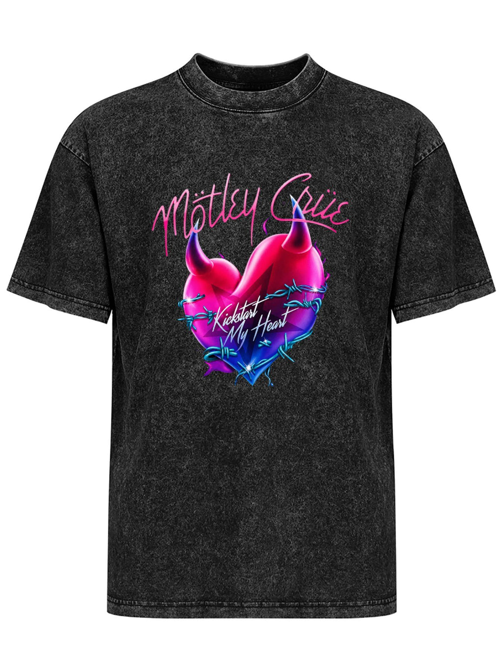Mötley Crüe Kickstart My Heart Graphic T-Shirt