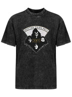 KISS Hotter Than Hell Band Portrait Graphic T-Shirt