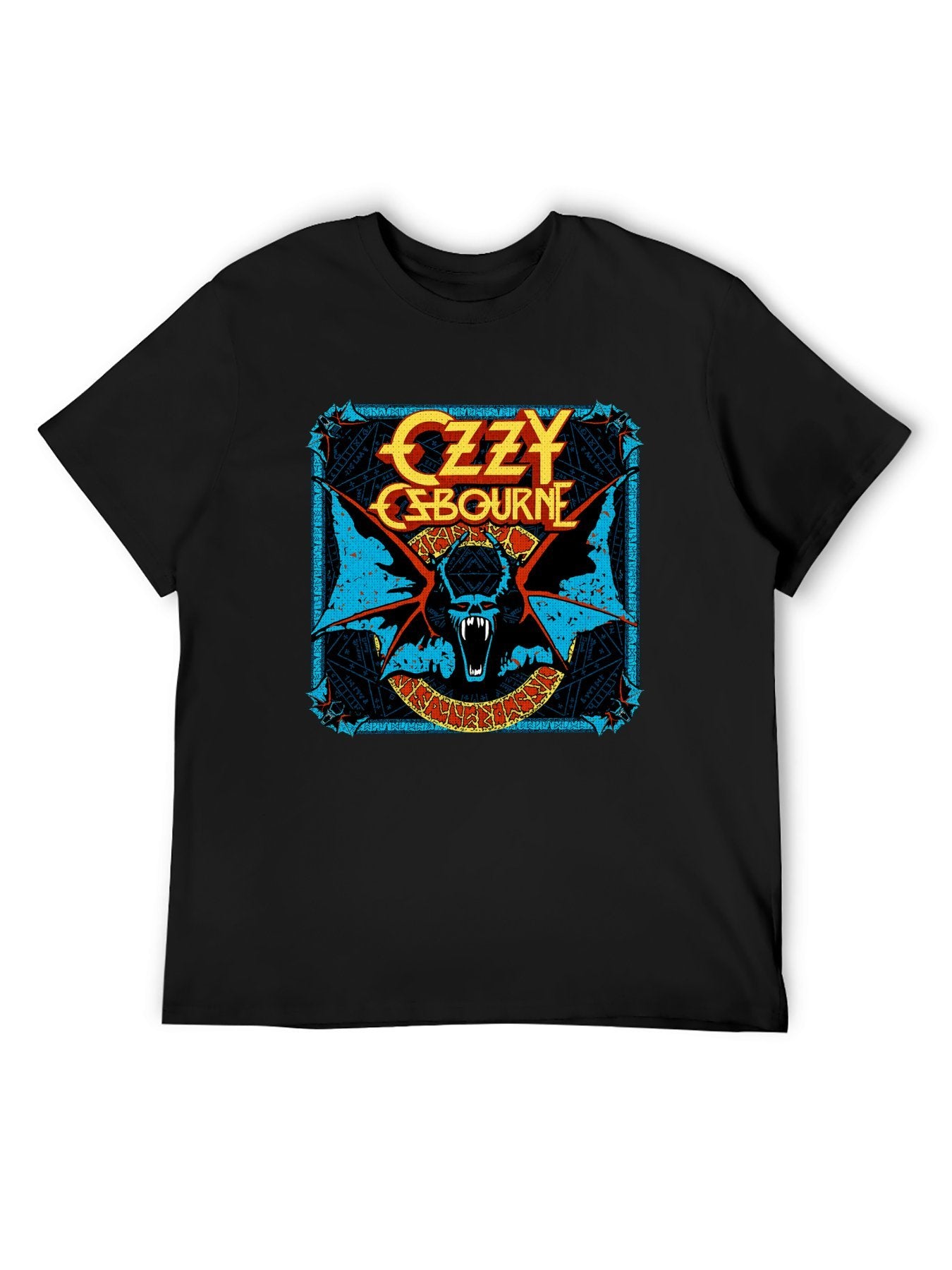 Ozzy Osbourne Winged Bat Vintage Heavy Metal T-Shir