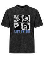 The Beatles Let It Be Four Portrait Graphic T-Shirt