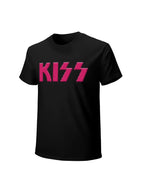KISS Pink Logo Graphic T-Shirt