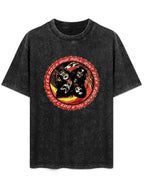 Vintage Washed KISS Rock and Roll Ain’t Over Graphic T-Shirt