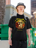 Metallica Inamorata Skull Romance Graphic T-Shirt