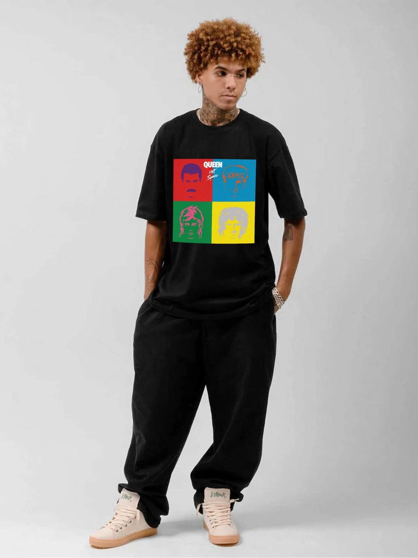 Queen “Hot Space” Pop Art Graphic T-Shirt