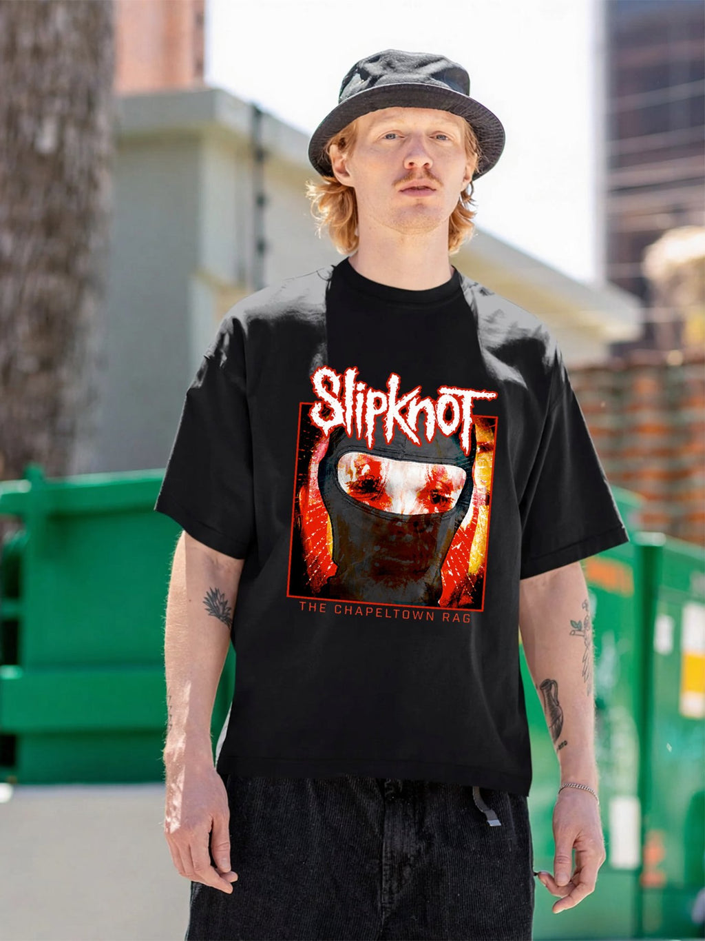 Slipknot “The Chapeltown Rag” Mask Graphic T-Shirt