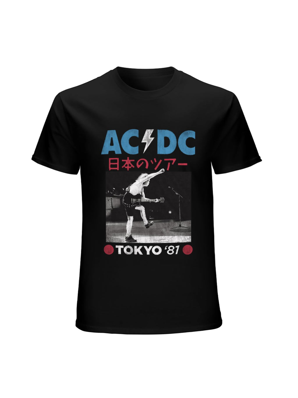 AC/DC Guitarist Tokyo ’87 Japanese Tour T-Shirt