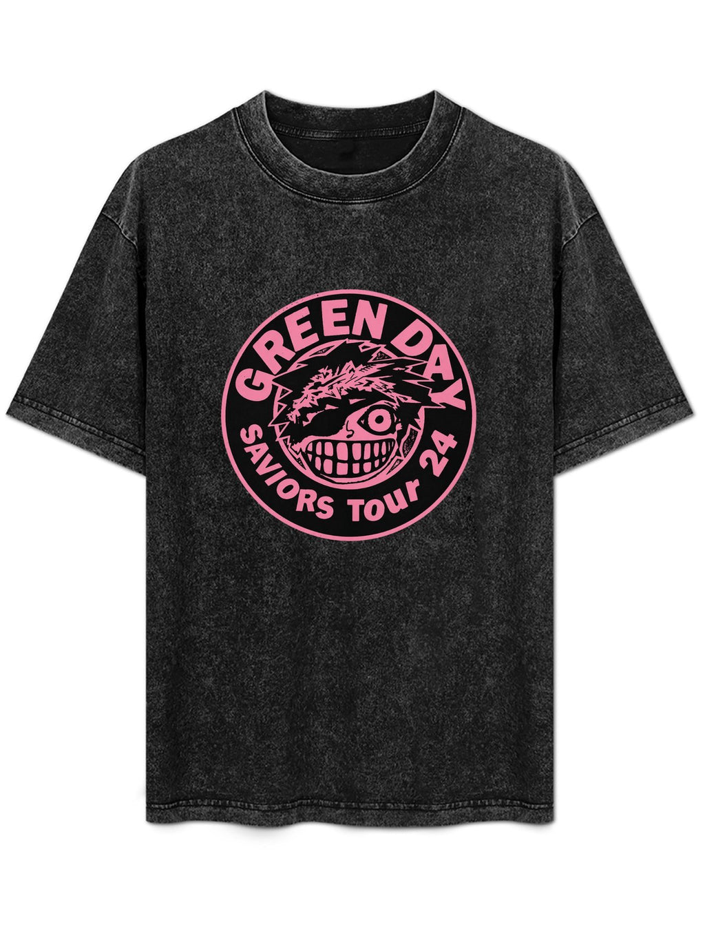 Green Day Saviors Tour 2024 Graphic T-Shirt