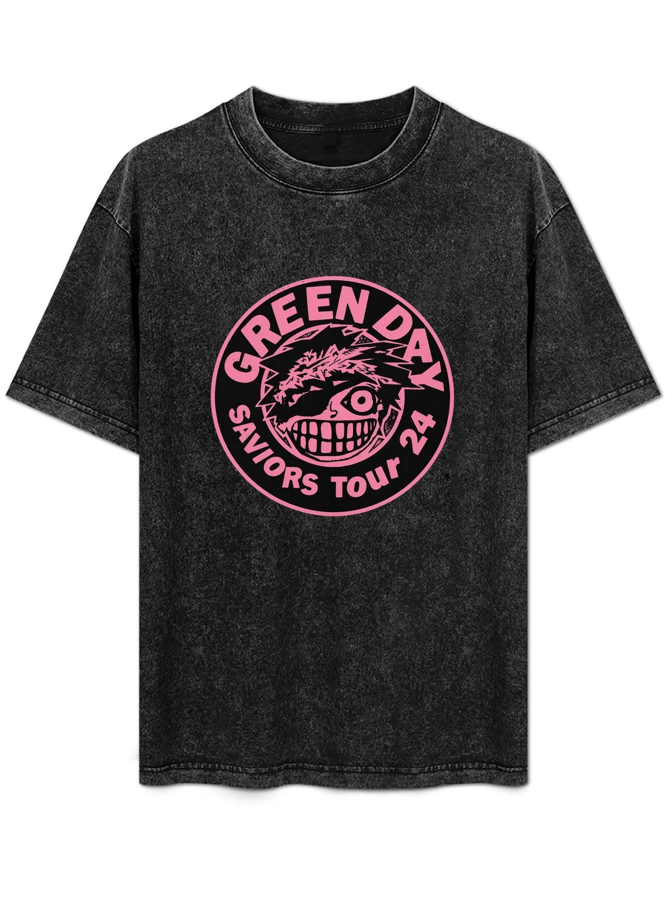 Green Day Saviors Tour 2024 Graphic T-Shirt