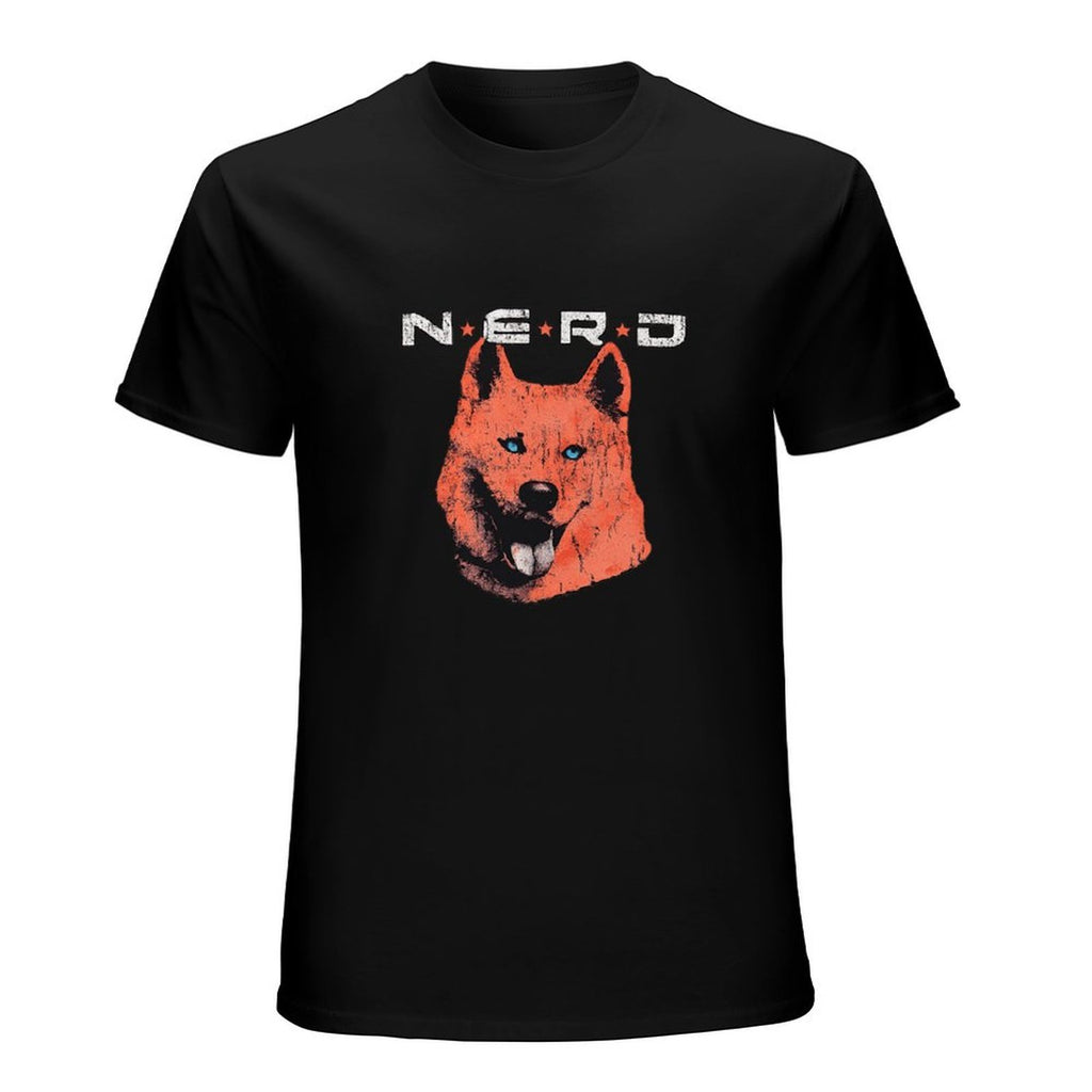 N.E.R.D Dog Graphic Black T-Shirt