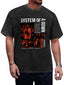 Vintage Washed System of a Down Band Collage Graphic T-Shirt