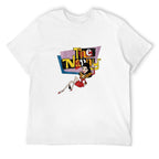 The Nanny Cartoon Graphic White T-Shirt