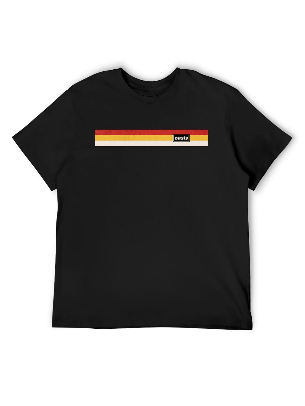 Oasis Retro Stripe Logo Graphic T-Shirt