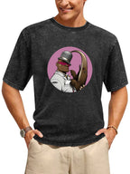 Gorillaz Russel Hobbs and Anteater Character Graphic T-Shirt