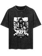 Vintage Washed KISS Kruise Rock N’ Roll Legacy Graphic T-Shirt