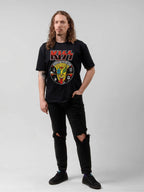 KISS Hotter Than Hell Catman Portrait Graphic T-Shirt