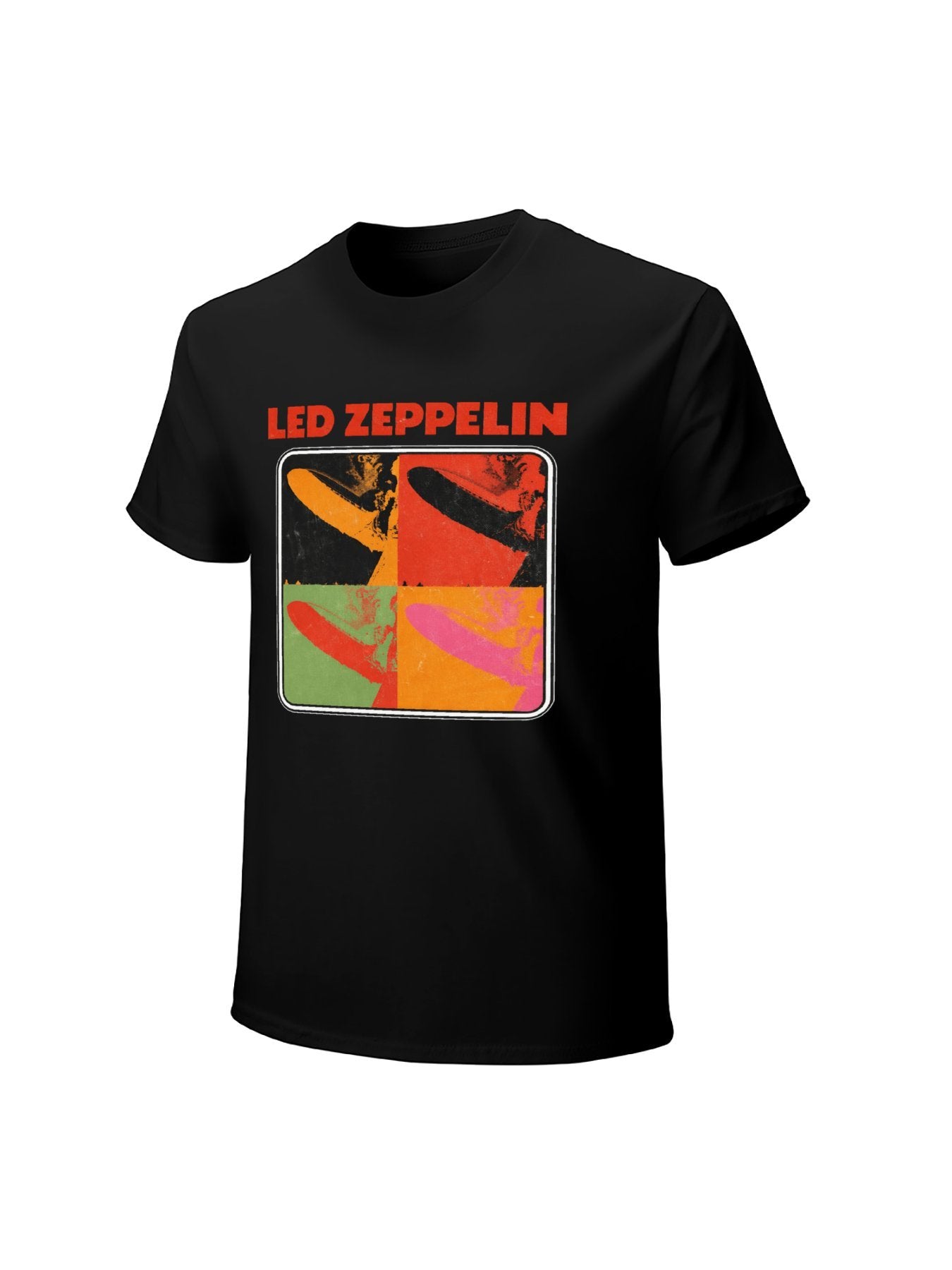 Led Zeppelin Pop Art Airship Graphic T-Shirt