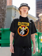 Led Zeppelin Winged Angel Vintage Rock T-Shirt