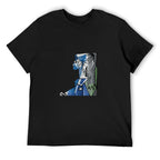 Abstract Cubist Portrait Graphic T-Shirt