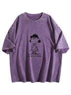 Lucy You Blockhead Washed Graphic T-Shirt