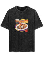 1998 Thanksgiving Day Breakfast Graphic Washed T-Shirt