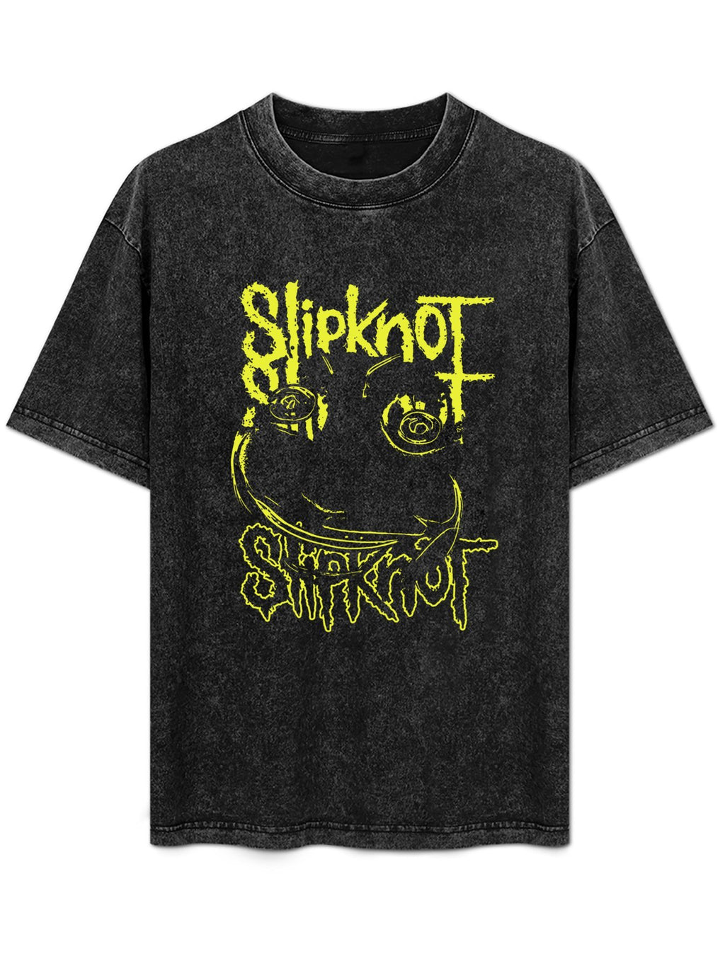 Slipknot Yellow Mask Graphic T-Shirt
