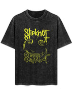Slipknot Yellow Mask Graphic T-Shirt
