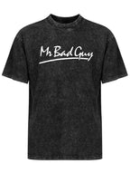 Freddie Mercury Mr. Bad Guy Script Logo Graphic T-Shirt