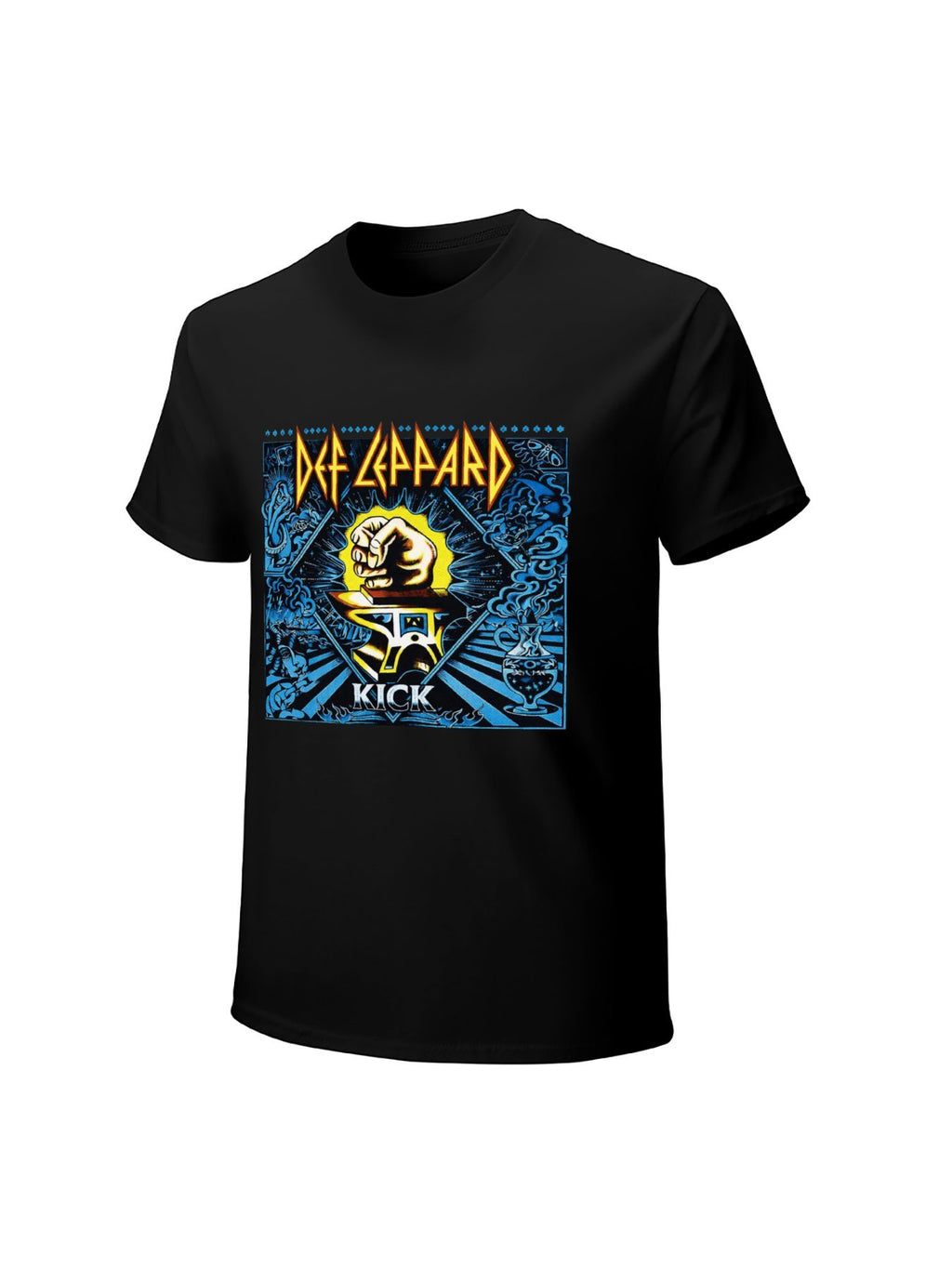 Def Leppard Kick Album Art T-Shirt