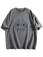 Le Sirenuse Mermaid Graphic Washed T-Shirt