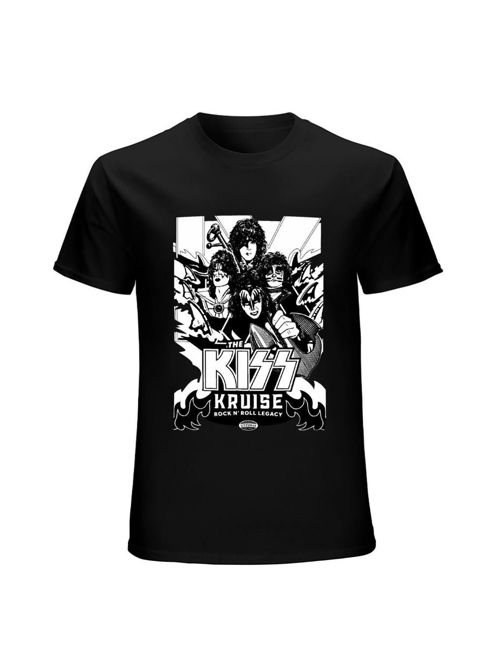KISS Band Portrait Kruise Legacy Rock T-Shirt