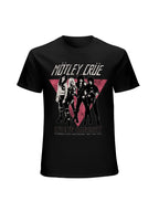 Mötley Crüe Live In Concert Triangle Graphic T-Shirt