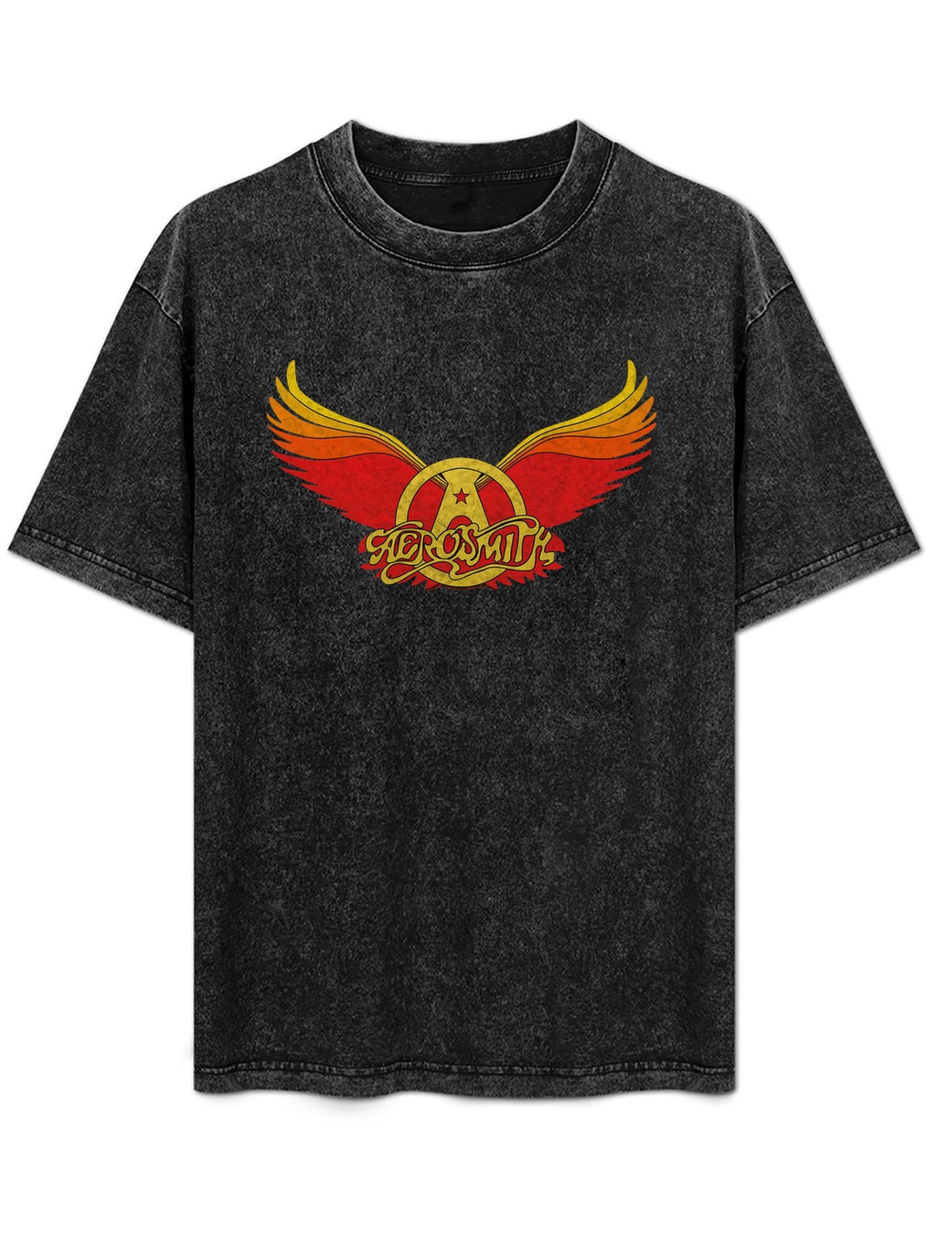 Aerosmith Sunset Winged Logo Graphic T-Shirt