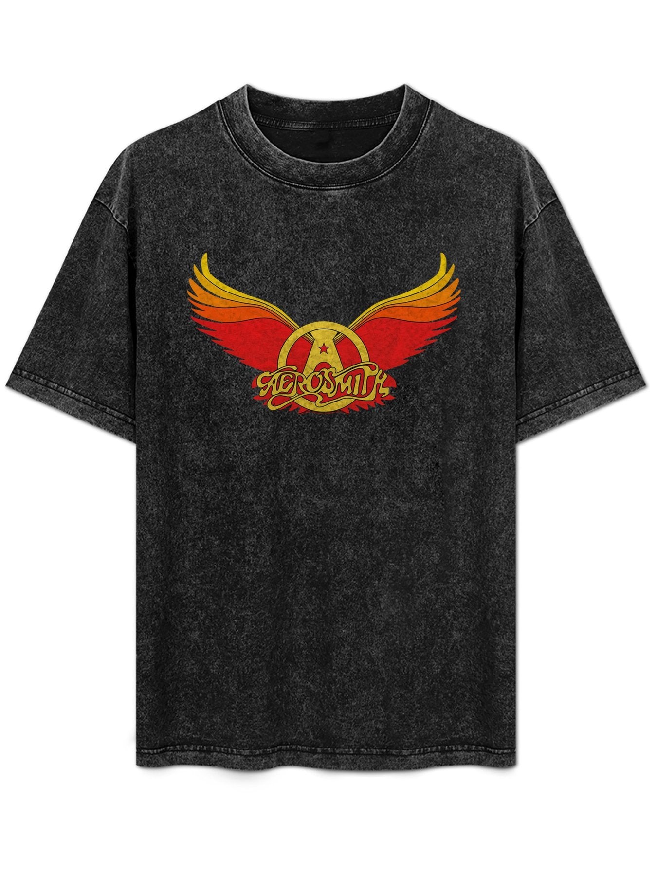 Aerosmith Sunset Winged Logo Graphic T-Shirt