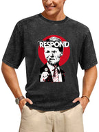 Pearl Jam Respond Portrait Graphic T-Shirt