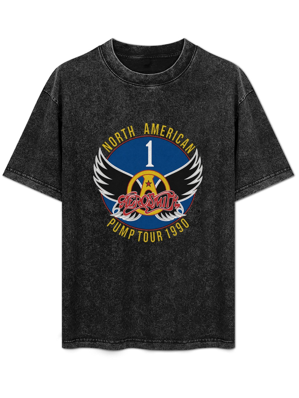 Aerosmith North American Pump Tour 1990 Graphic T-Shirt