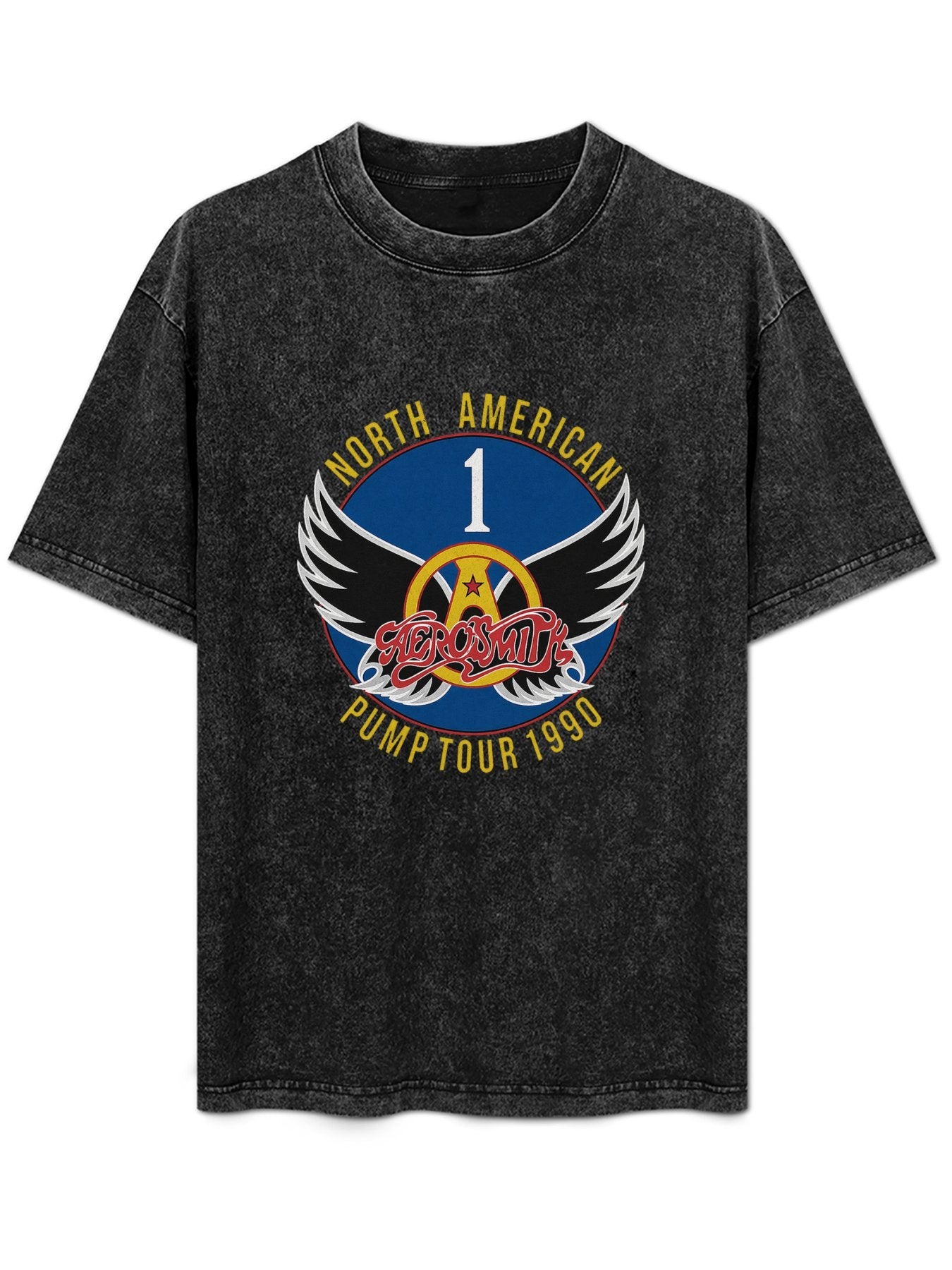 Aerosmith North American Pump Tour 1990 Graphic T-Shirt