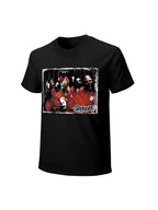 Slipknot Masked Group Photo Graphic T-Shirt
