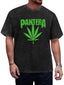 Pantera Green Leaf Graphic T-Shirt