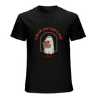 Love on the Low Ghost Graphic Black T-Shirt