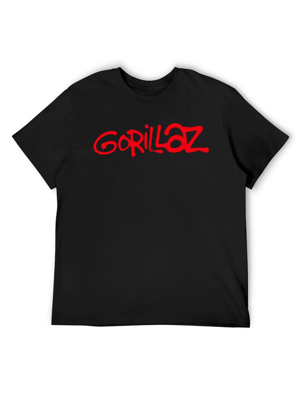 Gorillaz Red Logo Graphic T-Shirt