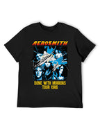 Aerosmith Jet Portrait Vintage Graphic T-Shirt
