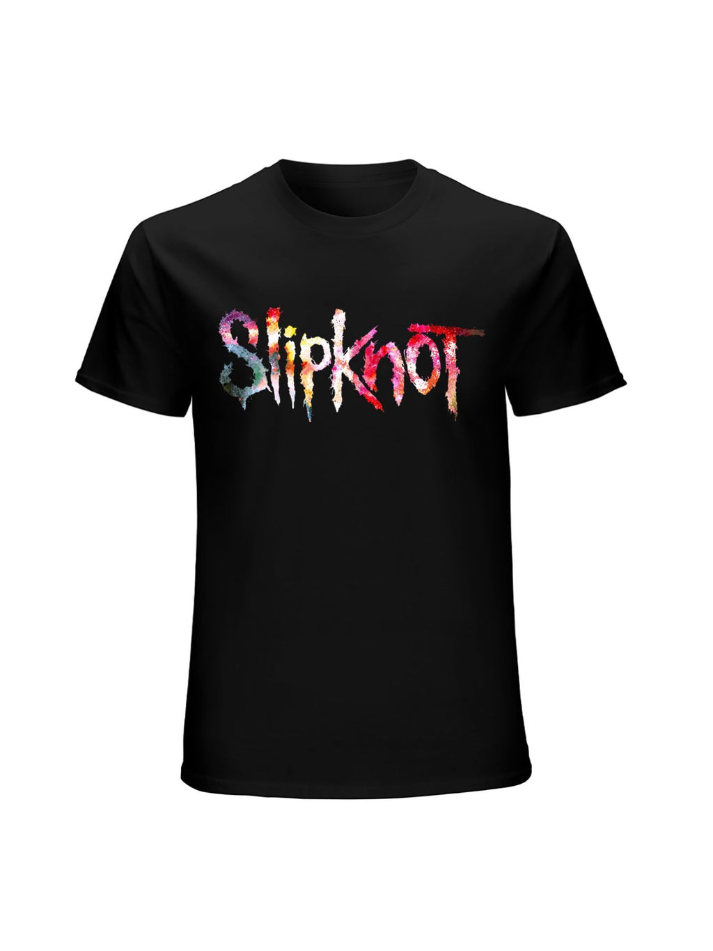 Slipknot Color Splash Logo Graphic T-Shirt