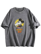Mickey Rat Graphic Washed T-Shirt