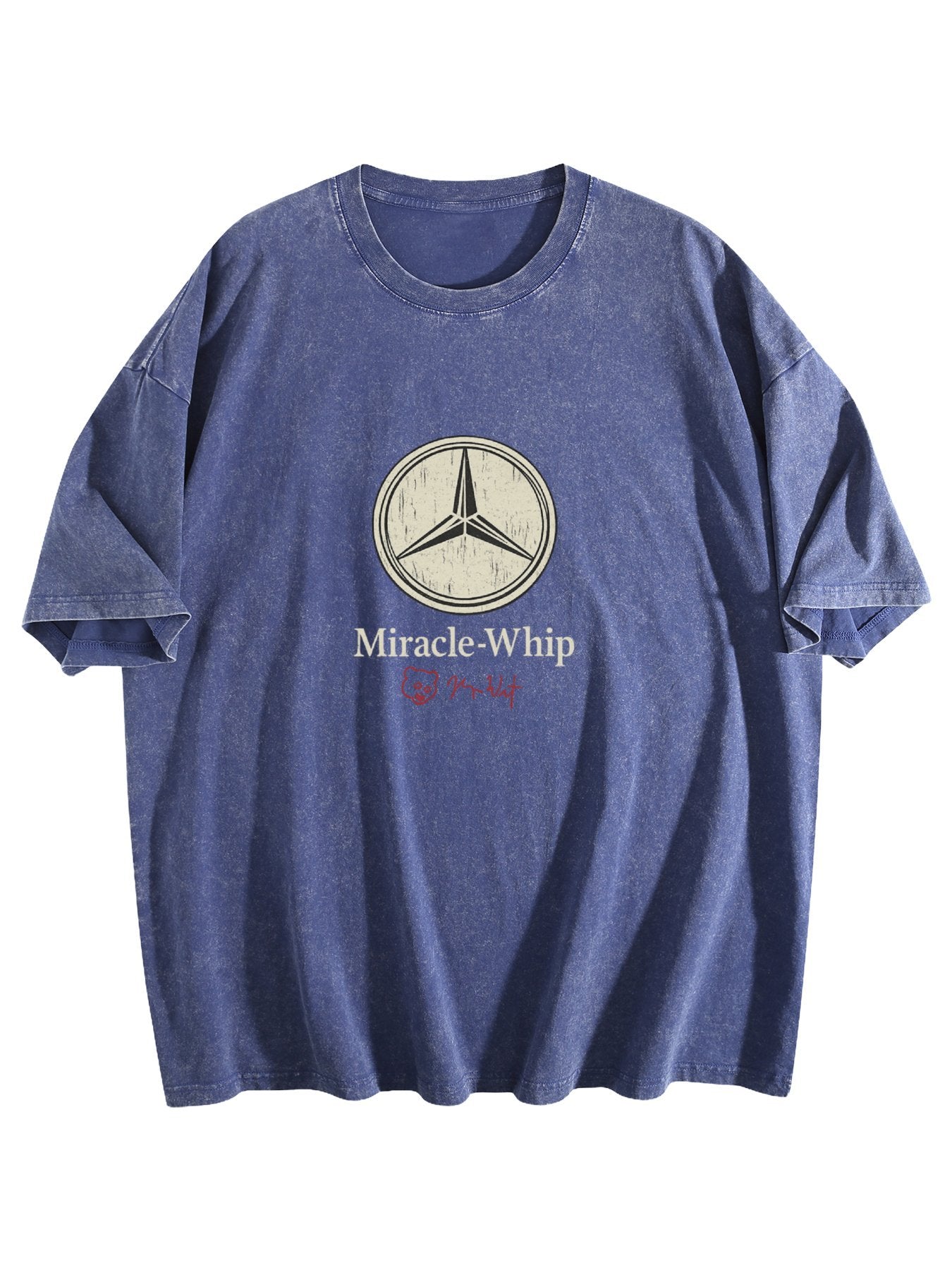 Miracle Whip Star Logo Graphic Washed T-Shirt