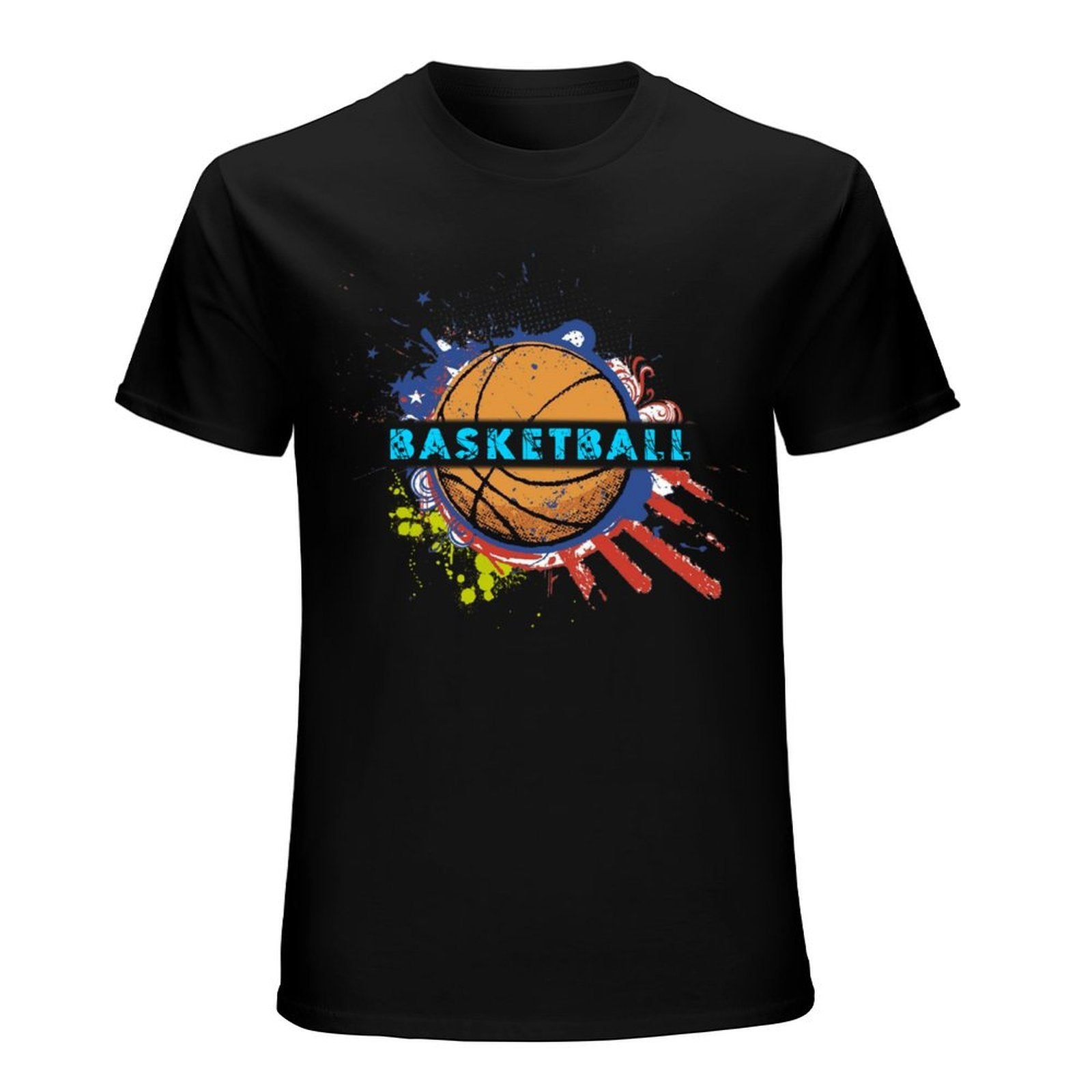 Basketball Graphic Black T-Shirt